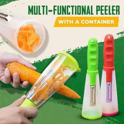 Fruit and Vegetable Peeler with Container DP