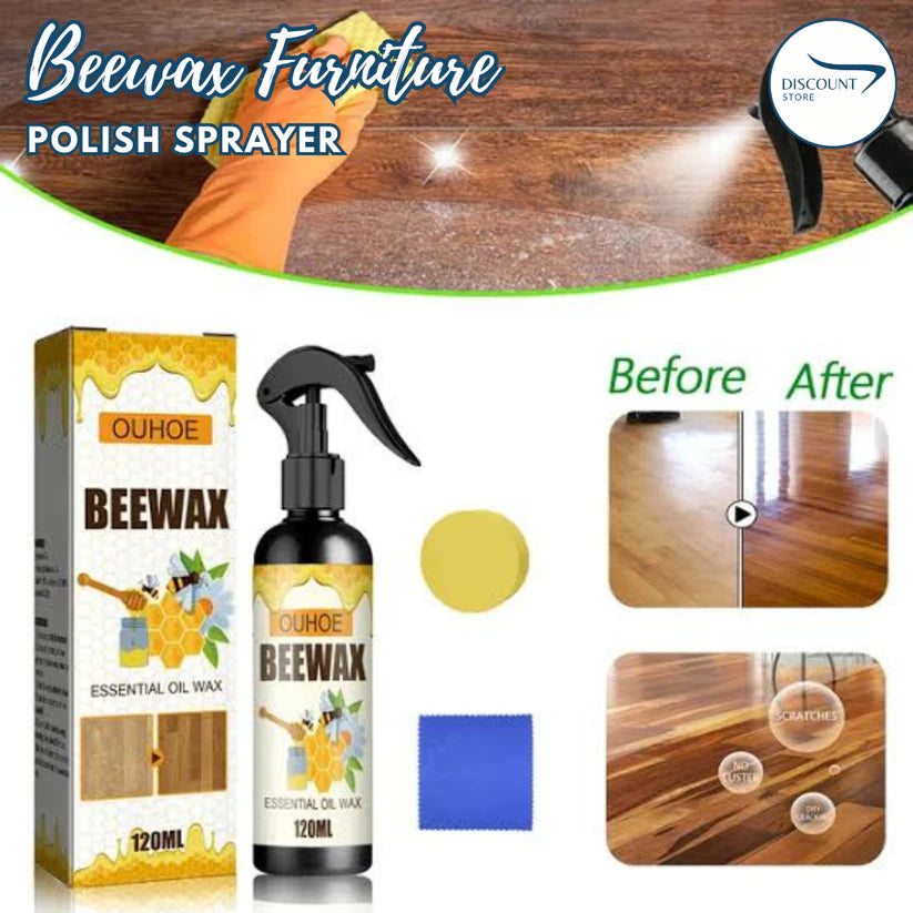 Natural Beeswax Furniture Polish Spray - (IMPORTED)