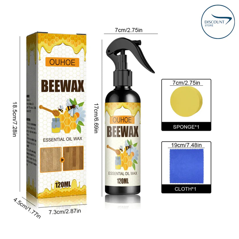 Natural Beeswax Furniture Polish Spray - (IMPORTED)